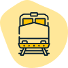 Economy ground shipping by train